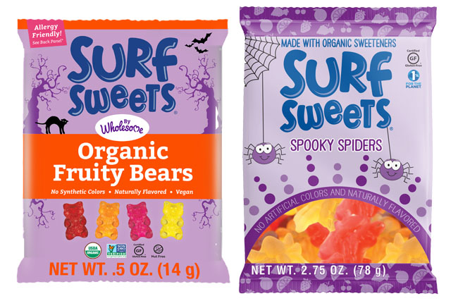 Surf Sweet gummies Healthier Halloween Candy