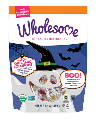 Wholesome Sweet lollipops Healthier Halloween Candy